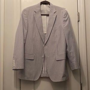 Haspel seersucker suit